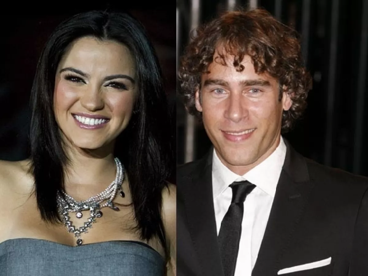 Maite Perroni y Carlos de la Mota hacen una bonita pareja.