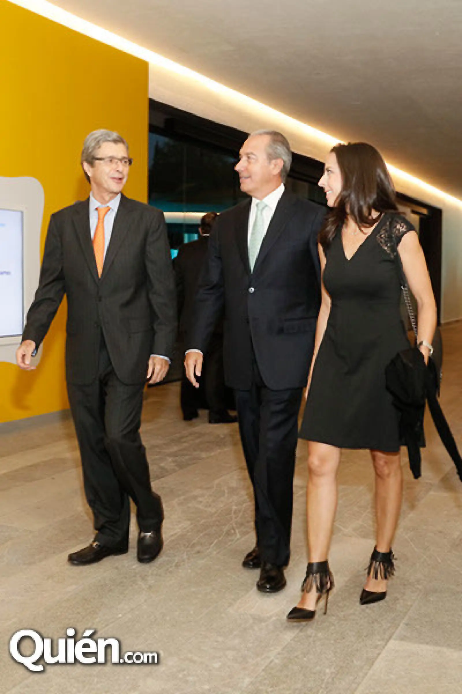 Rodolfo Patron con Héctor y Alejandra Hernández Pons