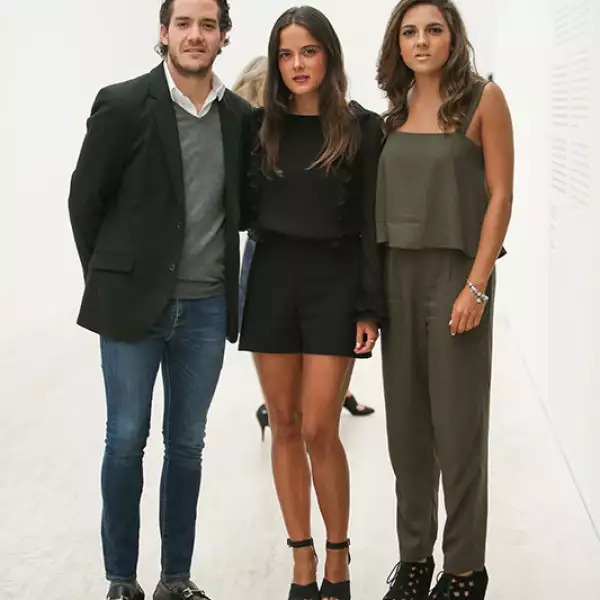 Javier Miranda, Andrea Mendiolea y Lorel Mendiolea