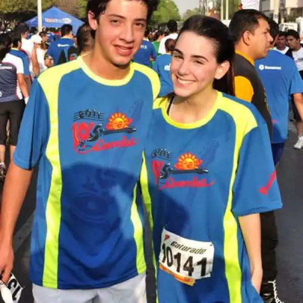 Andrés Charbel y Sofía Torre