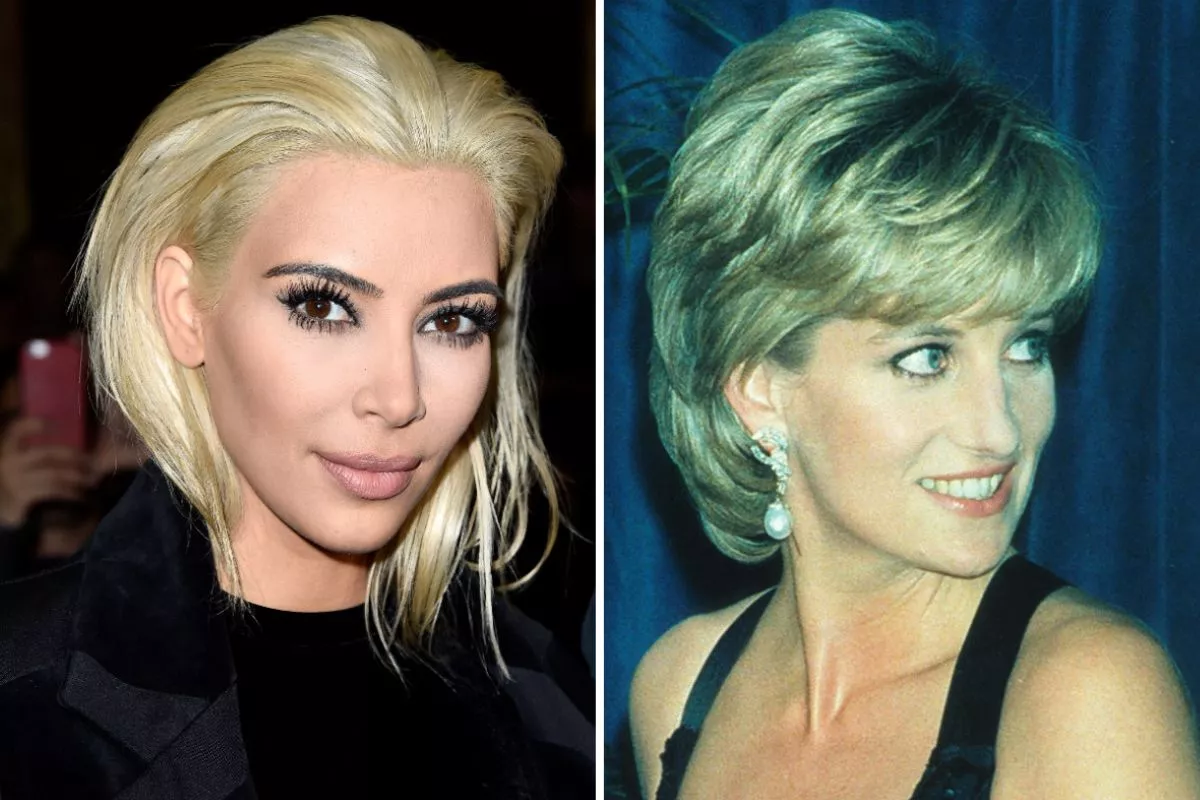 Kim Kardashian y princesa Diana