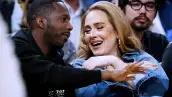Adele y su novio Rich Paul