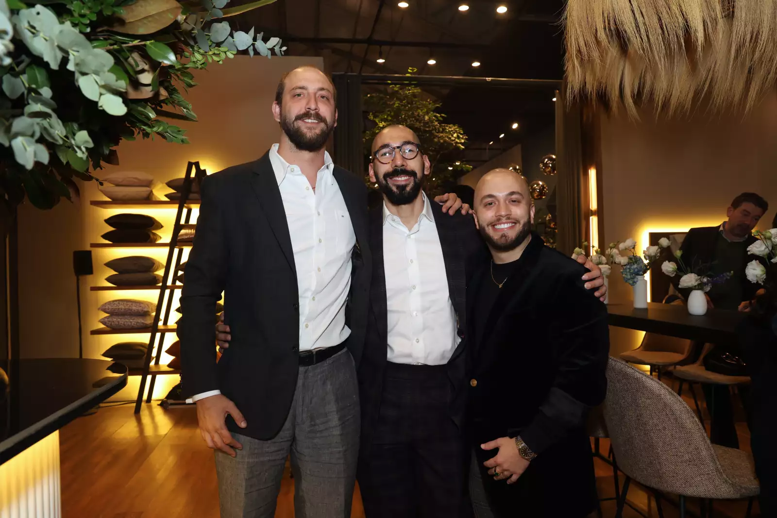 Eduardo Kohlmann Chapman, Rogelio Rodríguez y Franco Sfara