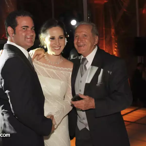 Santiago Lamadrid, Elisa Michel y Rafael Lamadrid