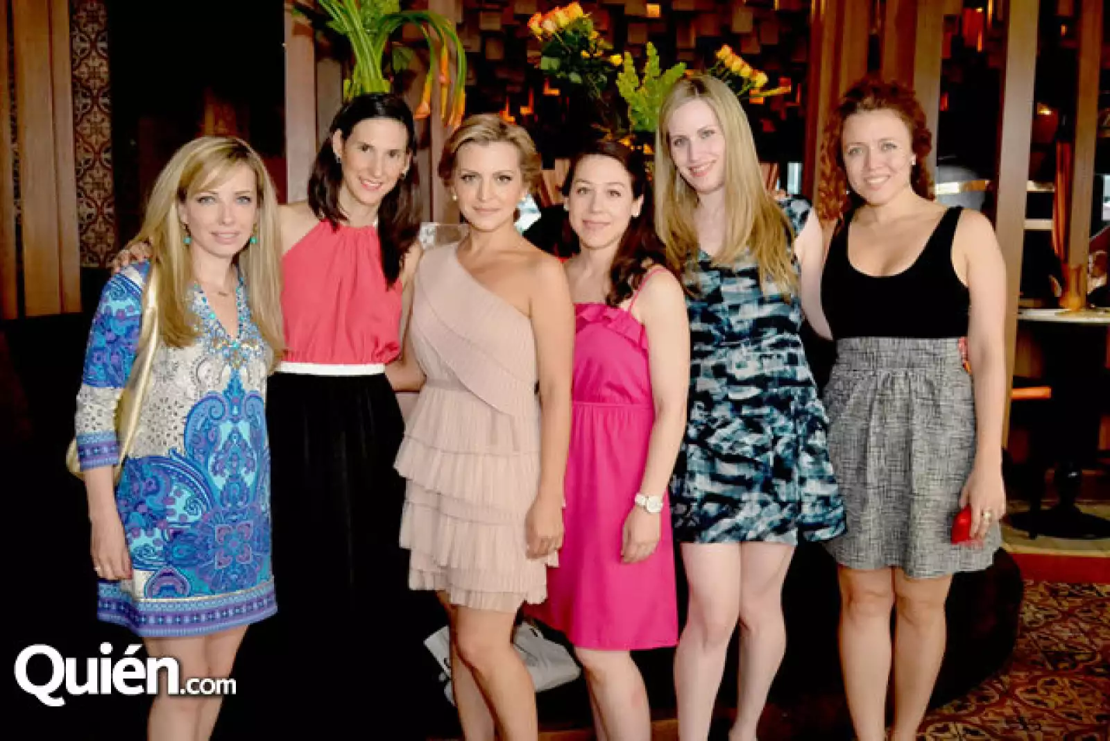 Katia Garza De Cuevas, Daniela de Treviño, Mariana Rangel, Laura Benavides de Bichara, Sofía Paredes de Sada y Lucía Chavira