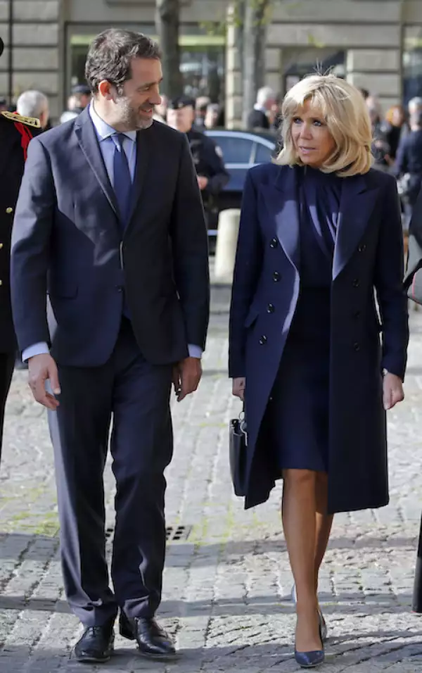 emmanuel macron y brigitte macron