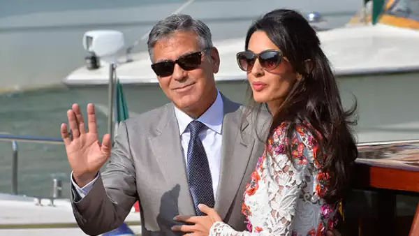 George Clooney y Amal Alamuddin