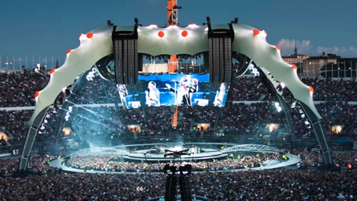 U2 escenario gira