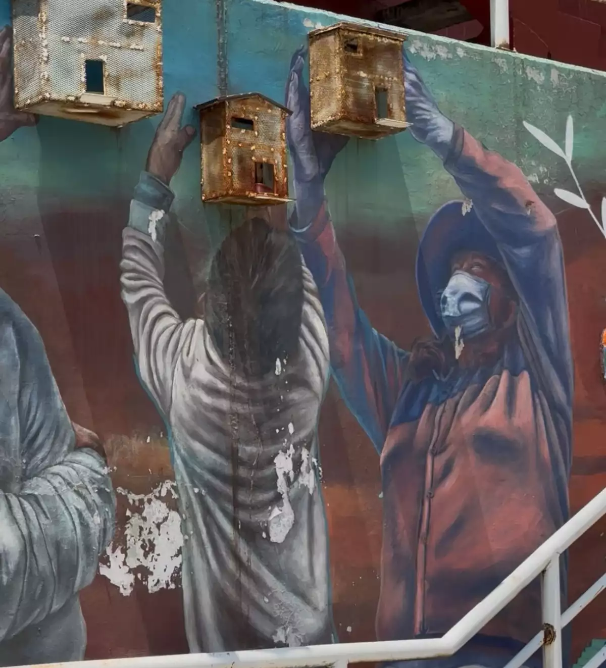 Layda Sansores star work in Álvaro Obregón in abandonment Wear-Mural.jpg