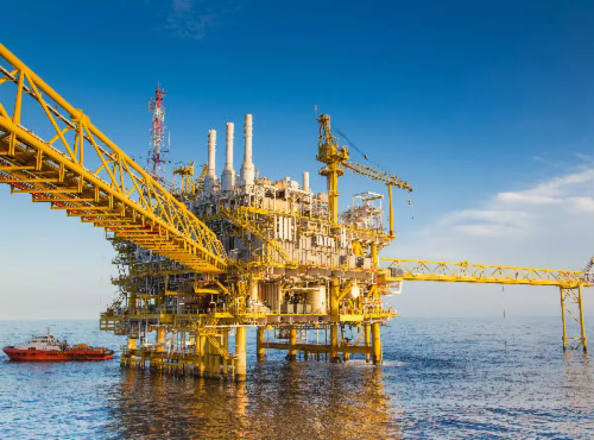 plataforma petrolera mar�tima