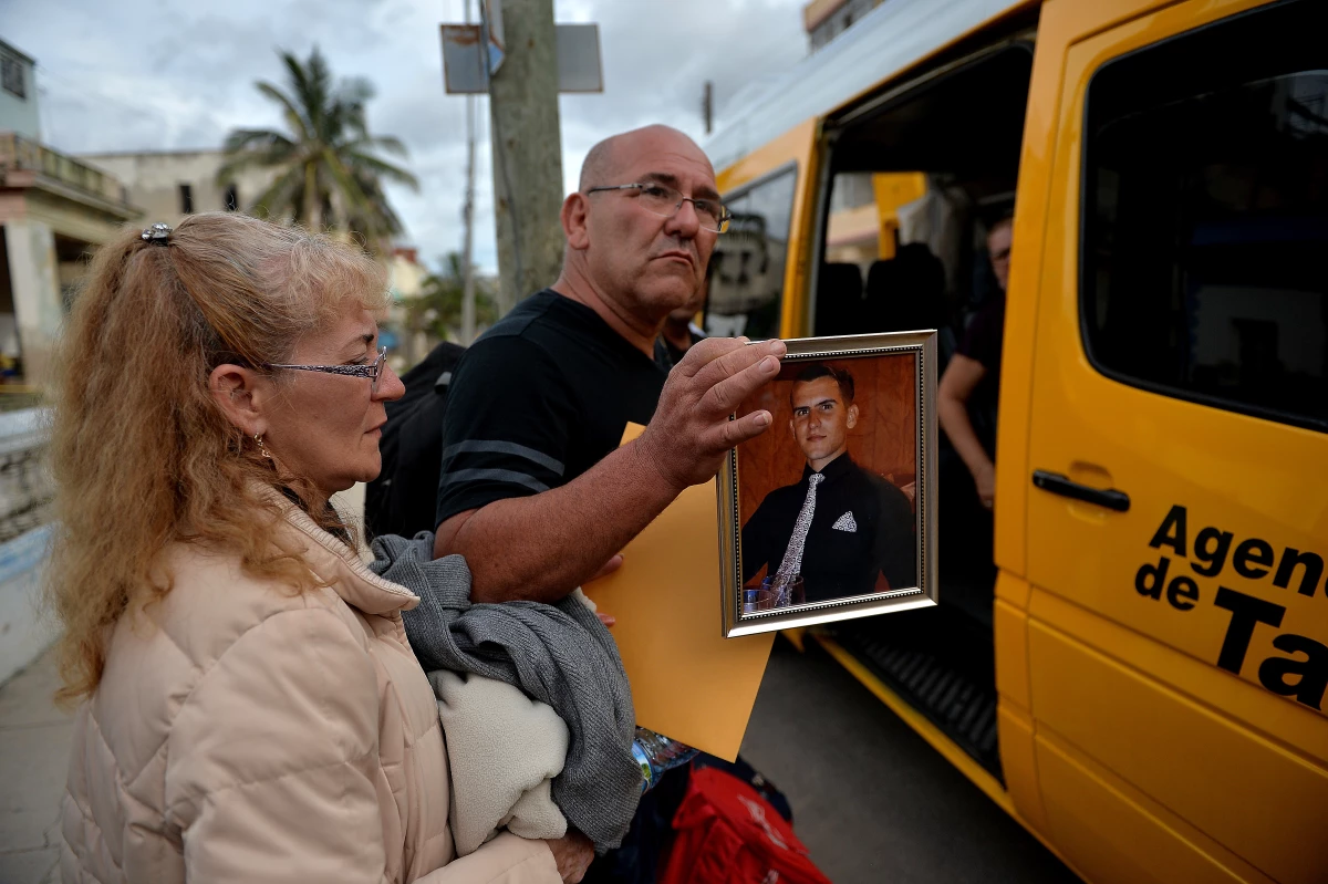 Familiares de las víctimas