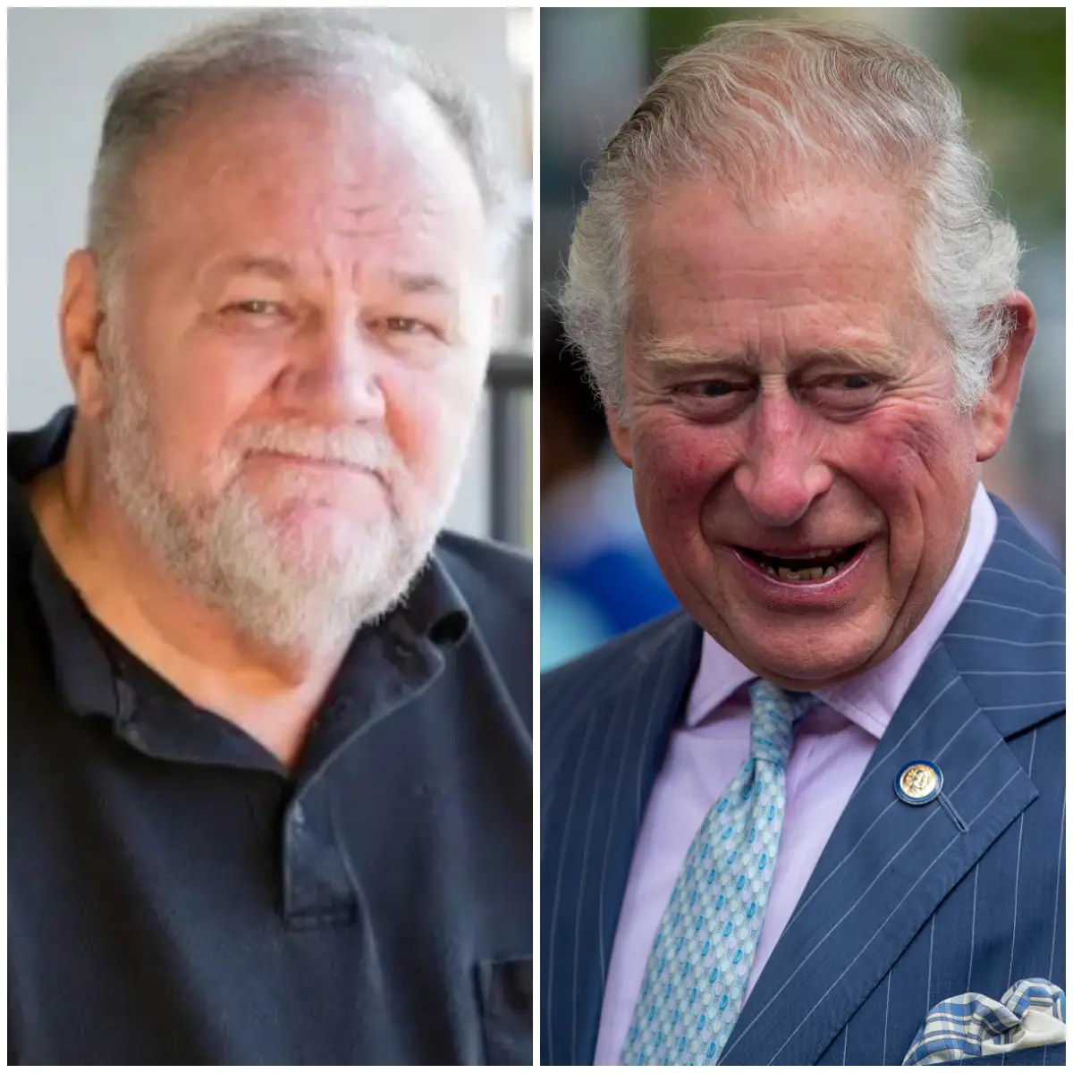 Thomas Markle y el príncipe Carlos