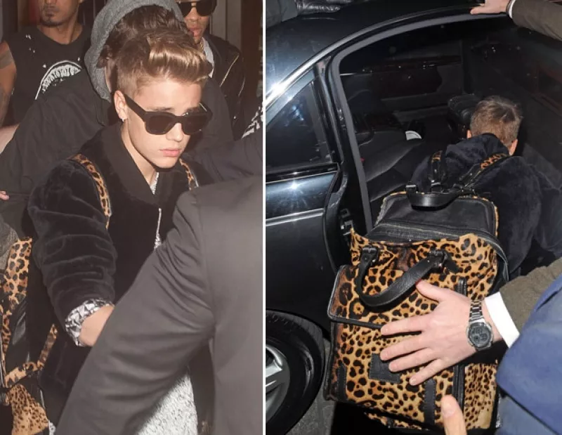 El joven es fan de los automóviles deportivos, y gracias a su fama y fortuna puede tener el coche que quiera, ¿qué sigue después de un Fisker Karma y varios Lamborghinis?, un Audi de animal print.