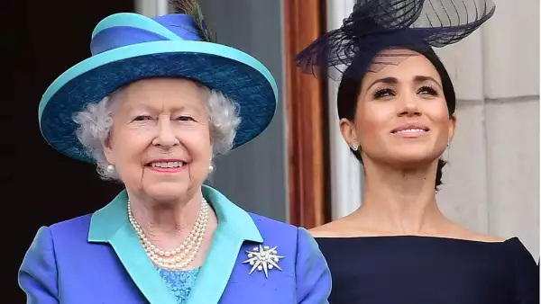 La reina Isabel II y Meghan, duquesa de Sussex