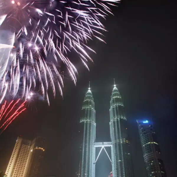 También en Malasia ya celebraron la llegada del Año Nuevo.