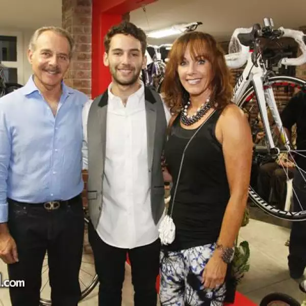 Guillermo,Alan y Jenny Huber