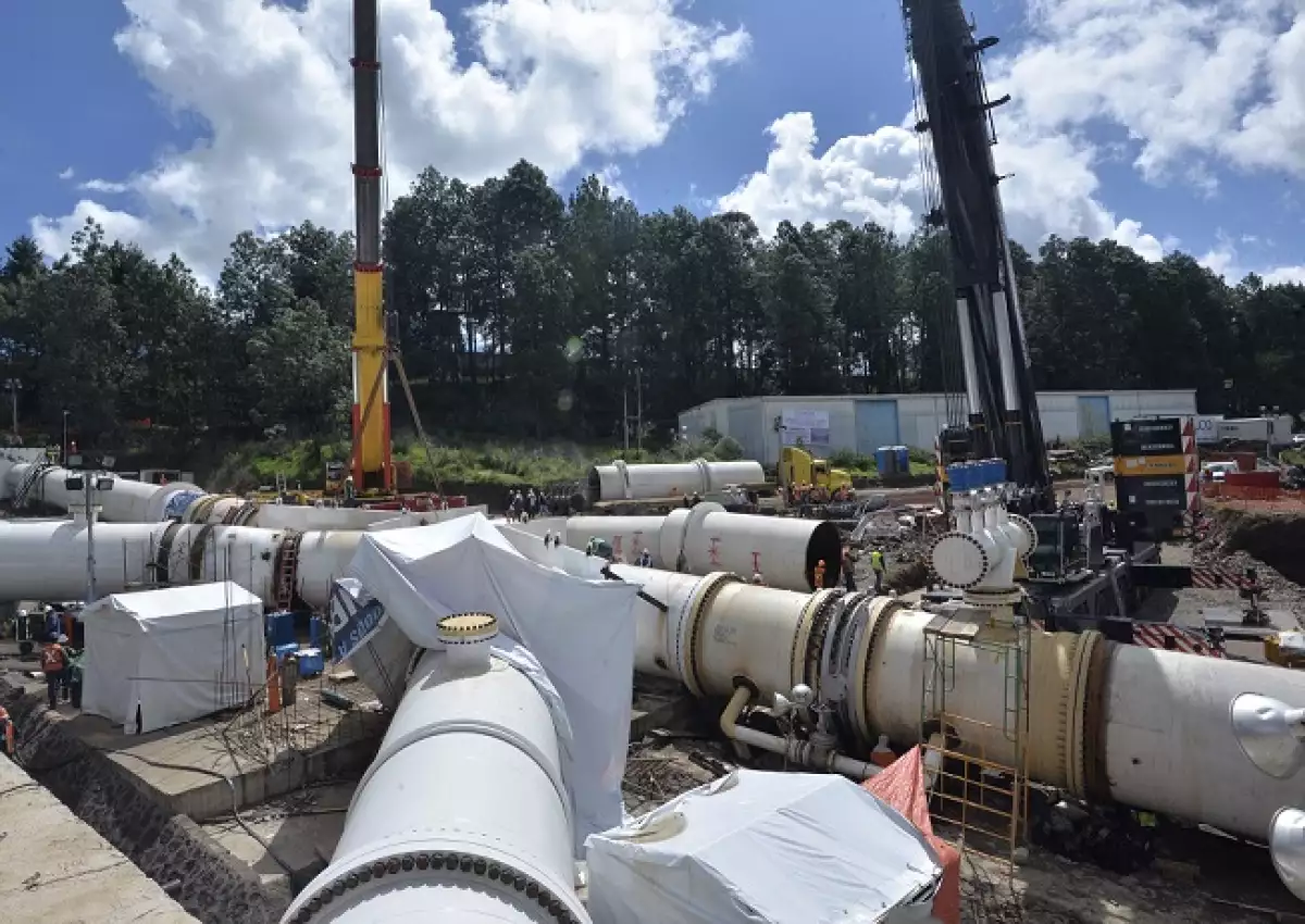 Labores de reparaci�n del Sistema Cutzamala