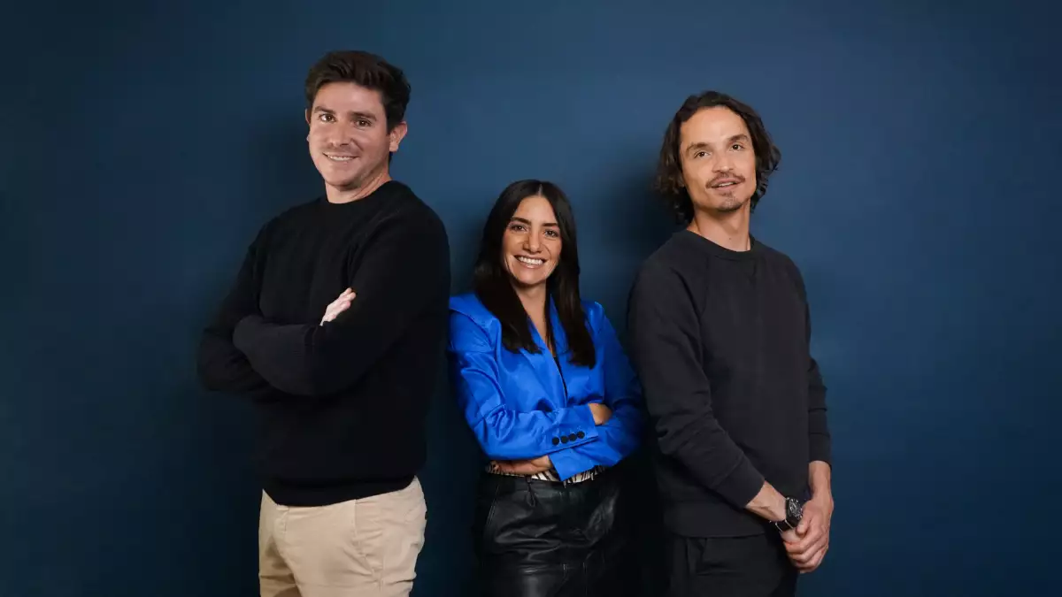 Javier Caballero, Susana Maseda y Gerardo Perez Rojas, fundadores de Duse 