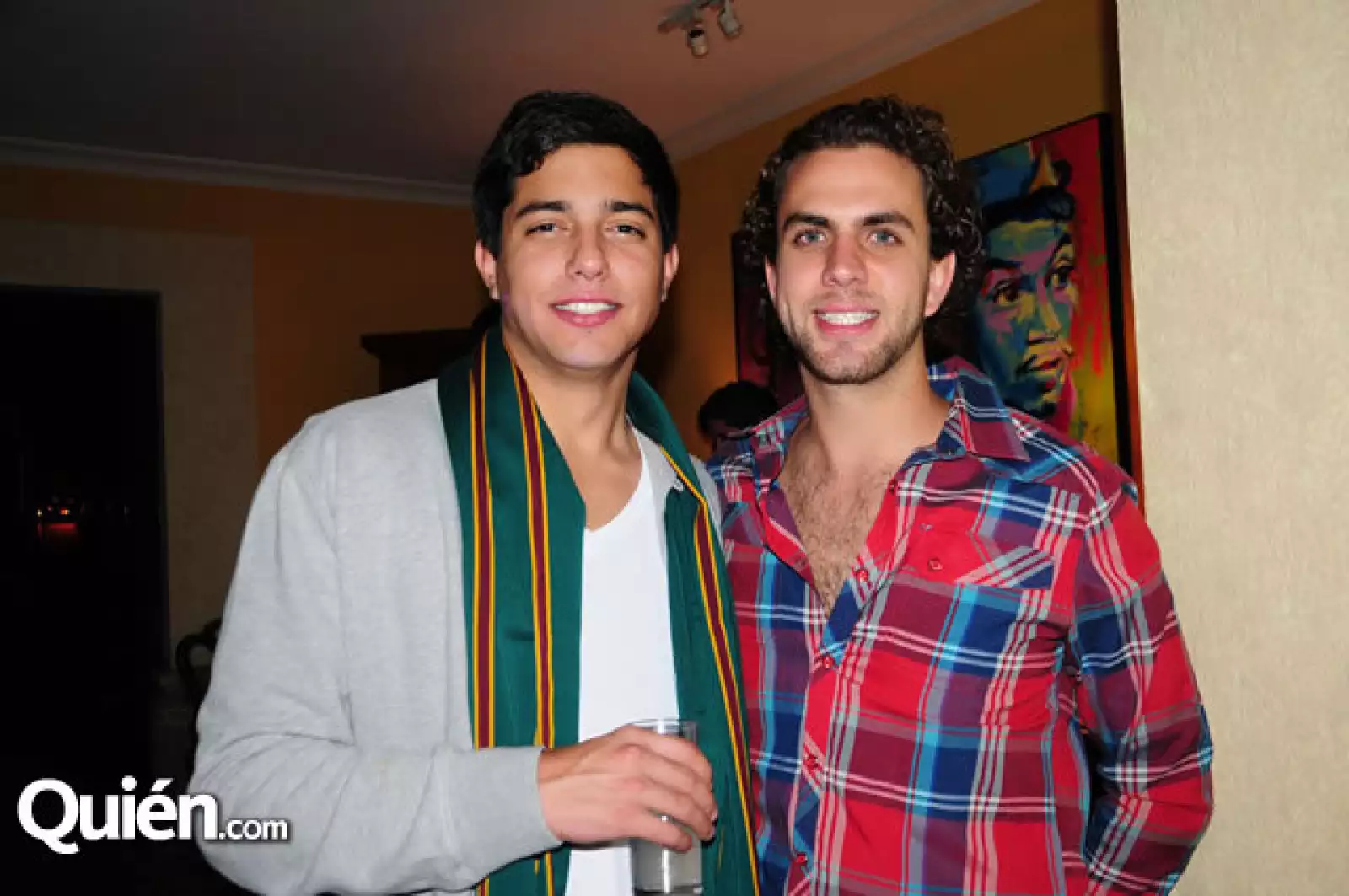 Guillermo Calderón y Alberto Mónaco