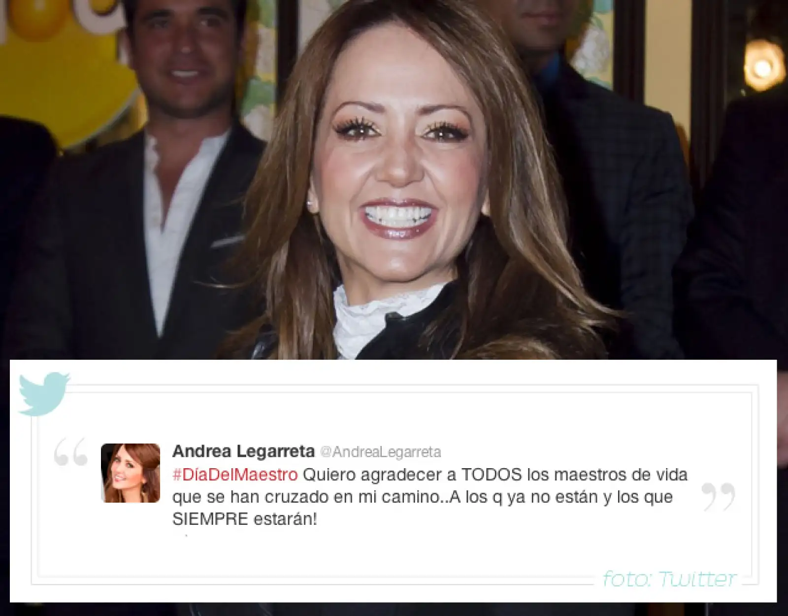 Andrea Legarreta.
