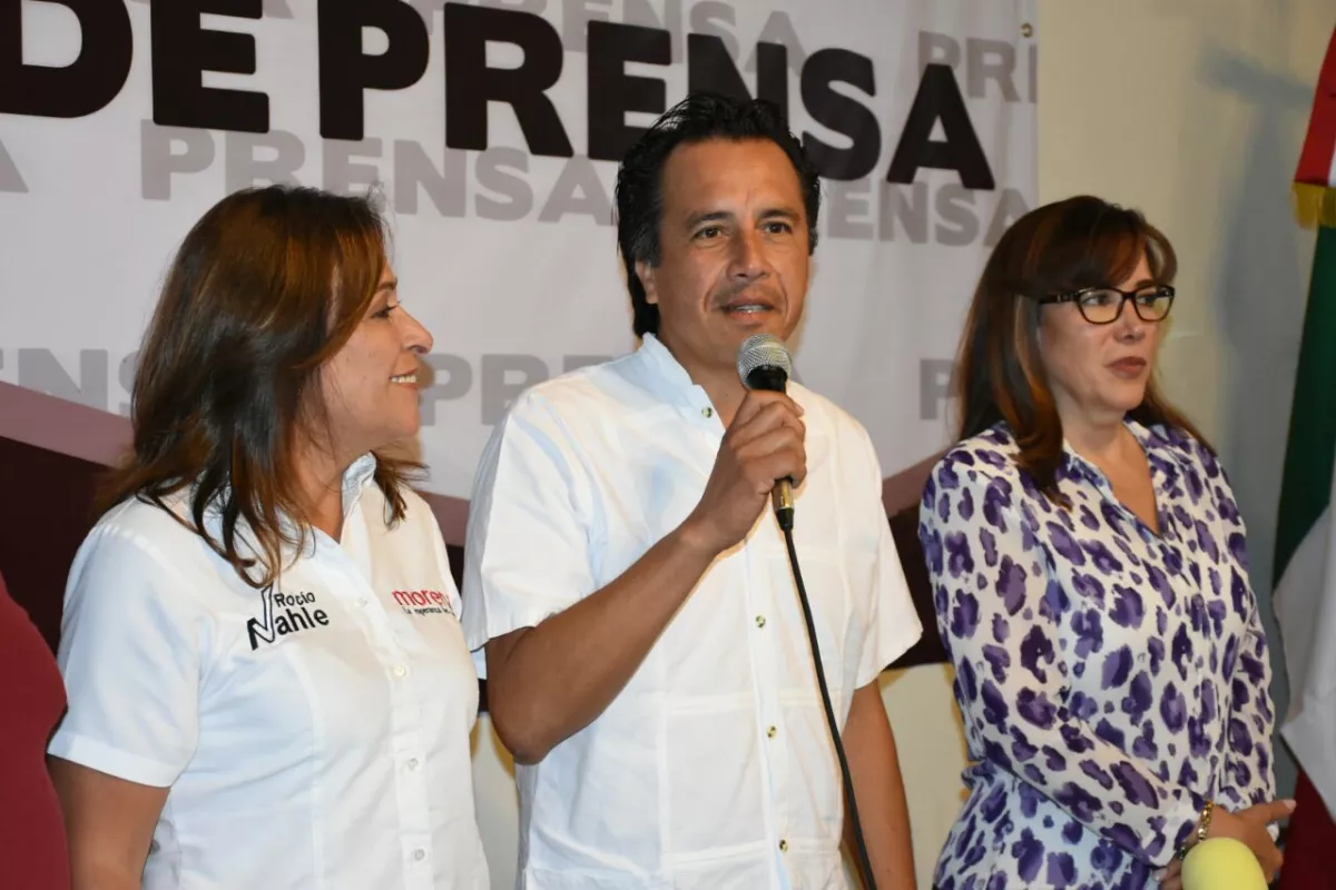 El candidato de Morena al gobierno de Veracruz destacó que su partido tuvo gran crecimiento durante los comicios electorales.