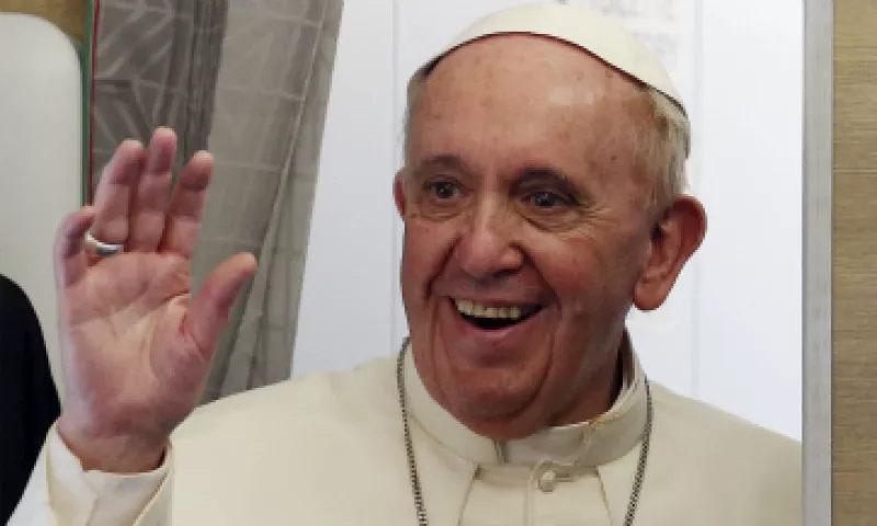 El papa Francisco afirmó que visitará el DF para venerar a la Virgen de Guadalupe. (Foto: Reuters)