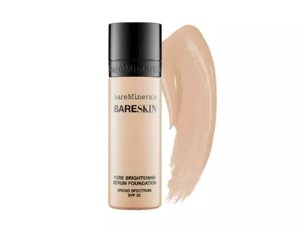 Pure Brightening Serum Foundation Broad Spectrum, BareMinerals, $530; Sephora.
