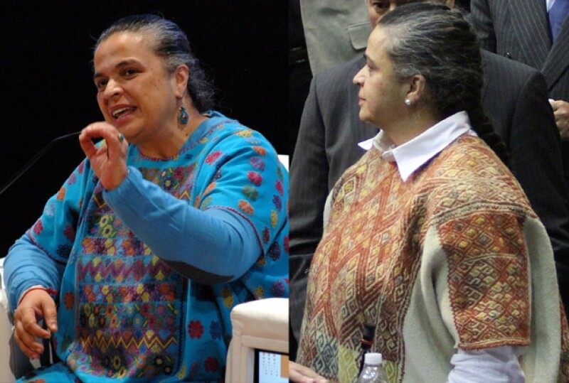 Beatriz Paredes tiene una gran colección de hupiles.