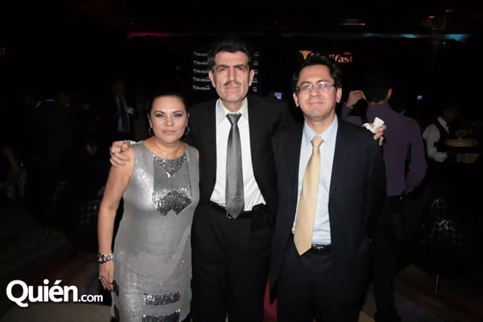 Rebeca Madrid, Carlos López y Enrique Ordoñez