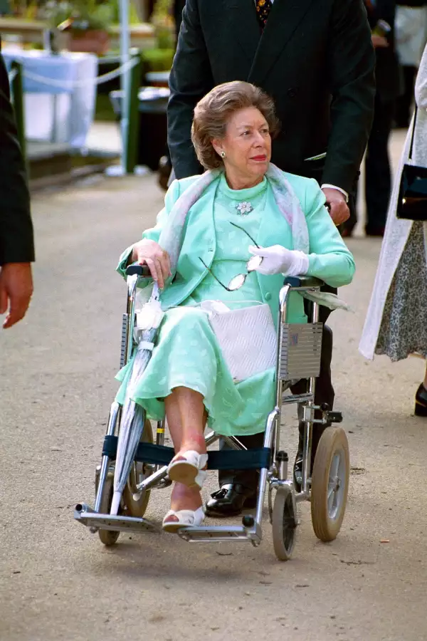 princesa margarita silla ruedas