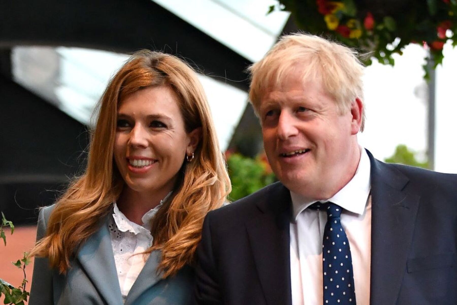 Carrie Symonds, novia del primer ministro inglés, se ...