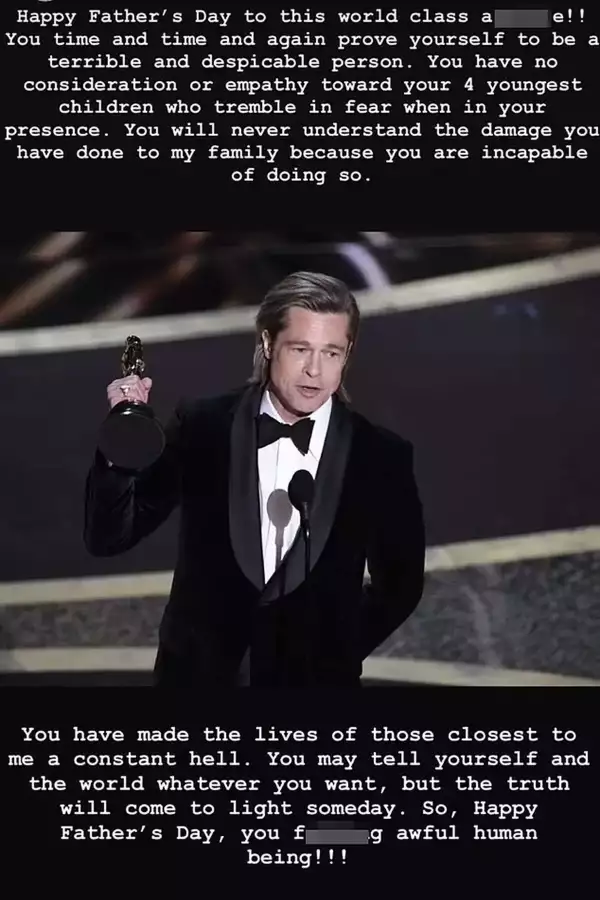 Pax Jolie-Pitt estalla contra Brad Pitt y el actor responde a sus acusaciones