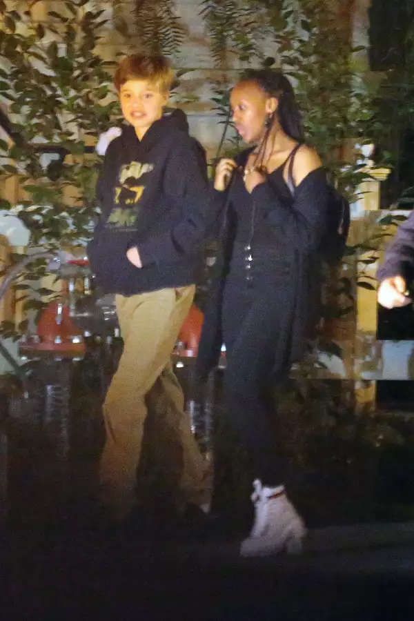 Shiloh y Zahara Jolie-Pitt