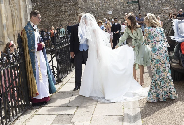 The Wedding of Lady Tatiana Mountbatten and Alick Dru, Winchester Cathedral, UK - 22 Jul 2022