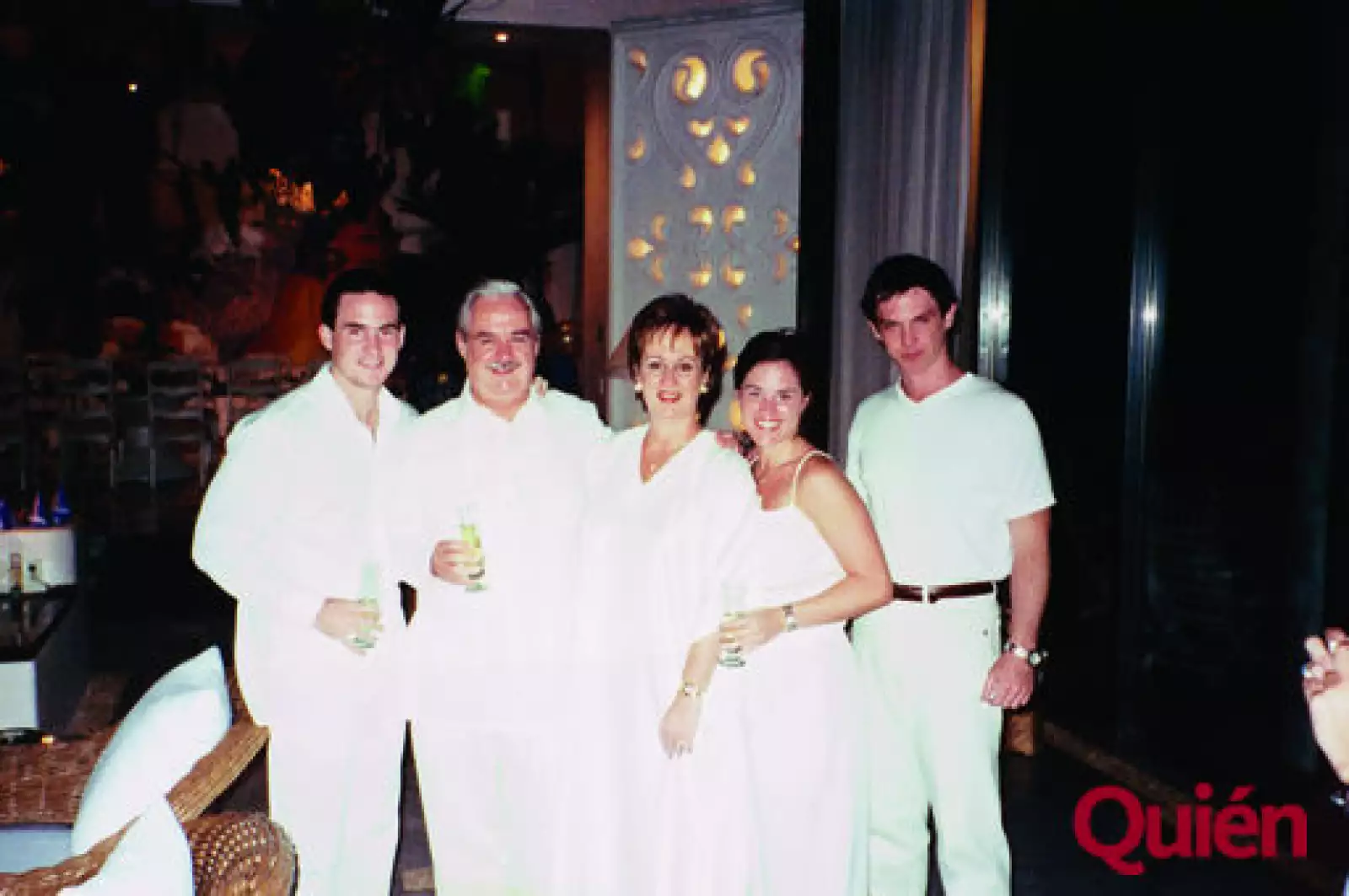 Ian Zambrano, Lorenzo, Nina, Alexandra, Tito