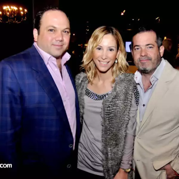 Jorge Lorenzen, Balbina Maiz de Senties y Alberto Senties