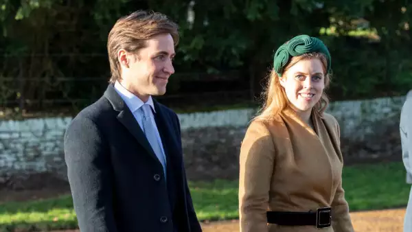 Edoardo Mapelli y la princesa Beatriz