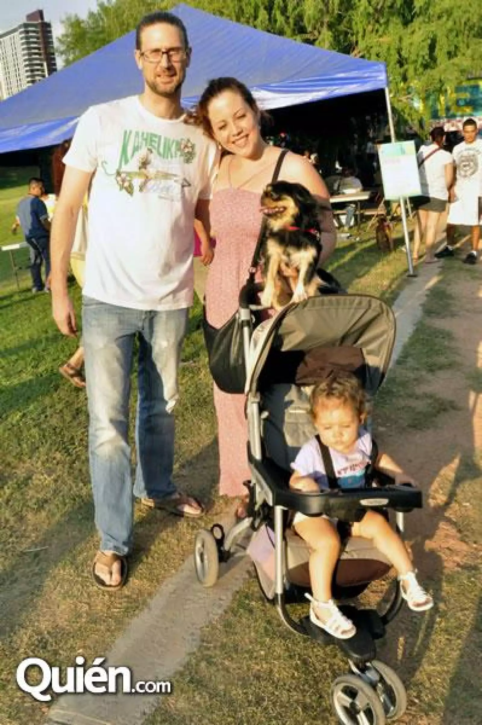 James Sreeves,Paty de Sreeves,Sirena Sreeves y Marlie