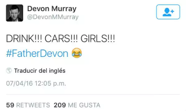 En Twitter, el joven actor se encargaba de presumir su vida llena de excesos.