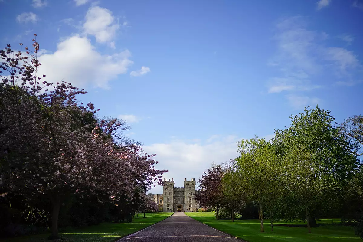 Preparations for Royal Wedding of Harry and Meghan