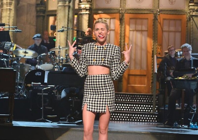 Se generó expectativa alrededor de la actuación de Miley Cyrus en el conocido programa estadounidense.
