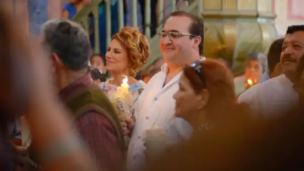 Karime Macías y Javier Duarte