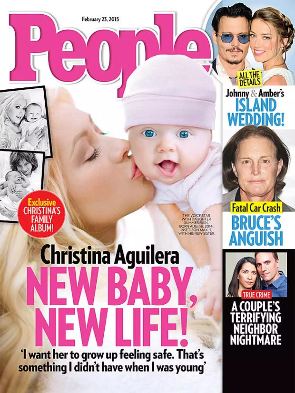 La cantante apareció en la portada de la revista People con su hija de seis meses, y en entrevista da detalles de su nacimiento y su caracter.