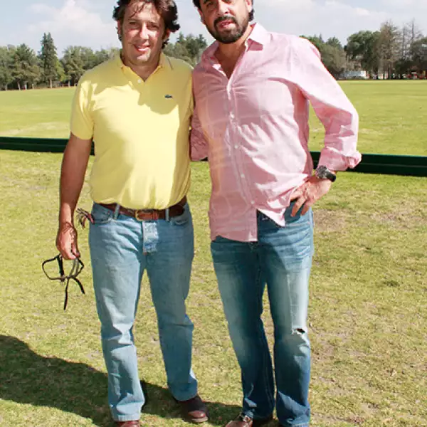 Miguel Gómez de Parada y Billy Steta
