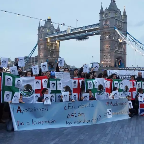 Londres protesta Ayotzinapa