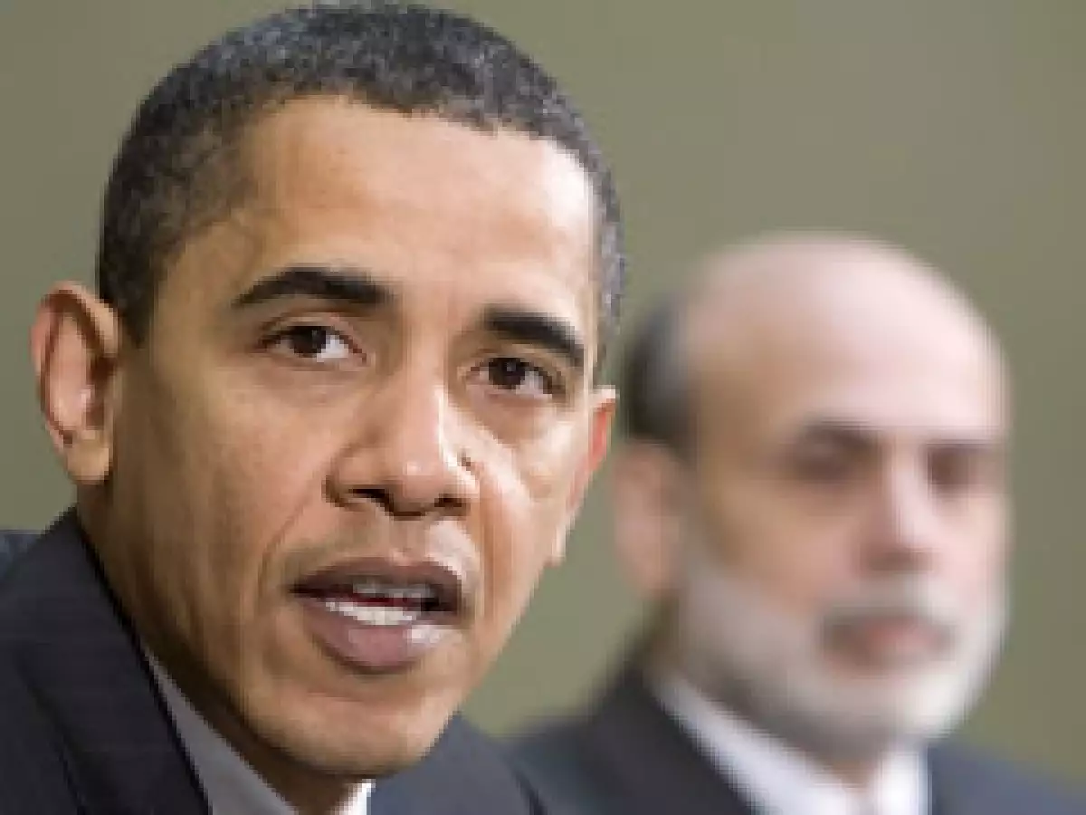 Obama se reunió con Bernanke, presidente de la Fed.  (Foto: Reuters)