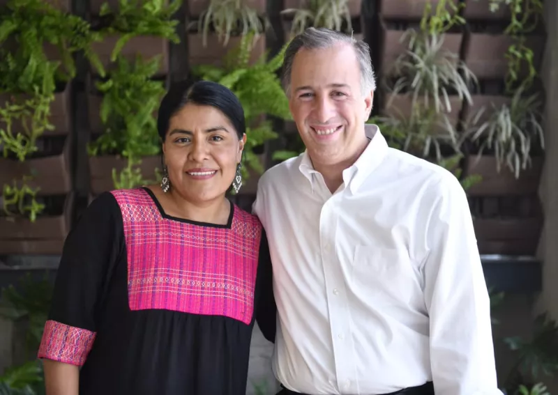 Eufrosina se suma a las políticas que decidieron pasar de apoyar a la excandidata independiente Margarita Zavala por apoyar a José Antonio Meade. 