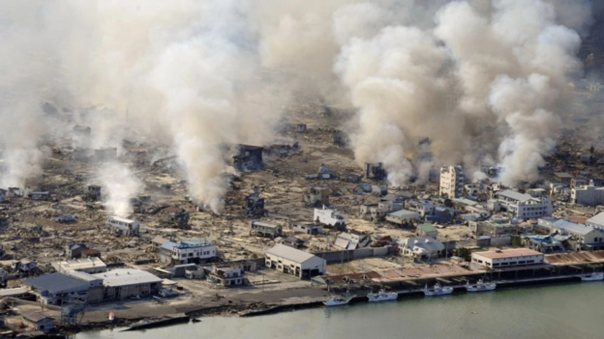 Yamada incendios terremoto