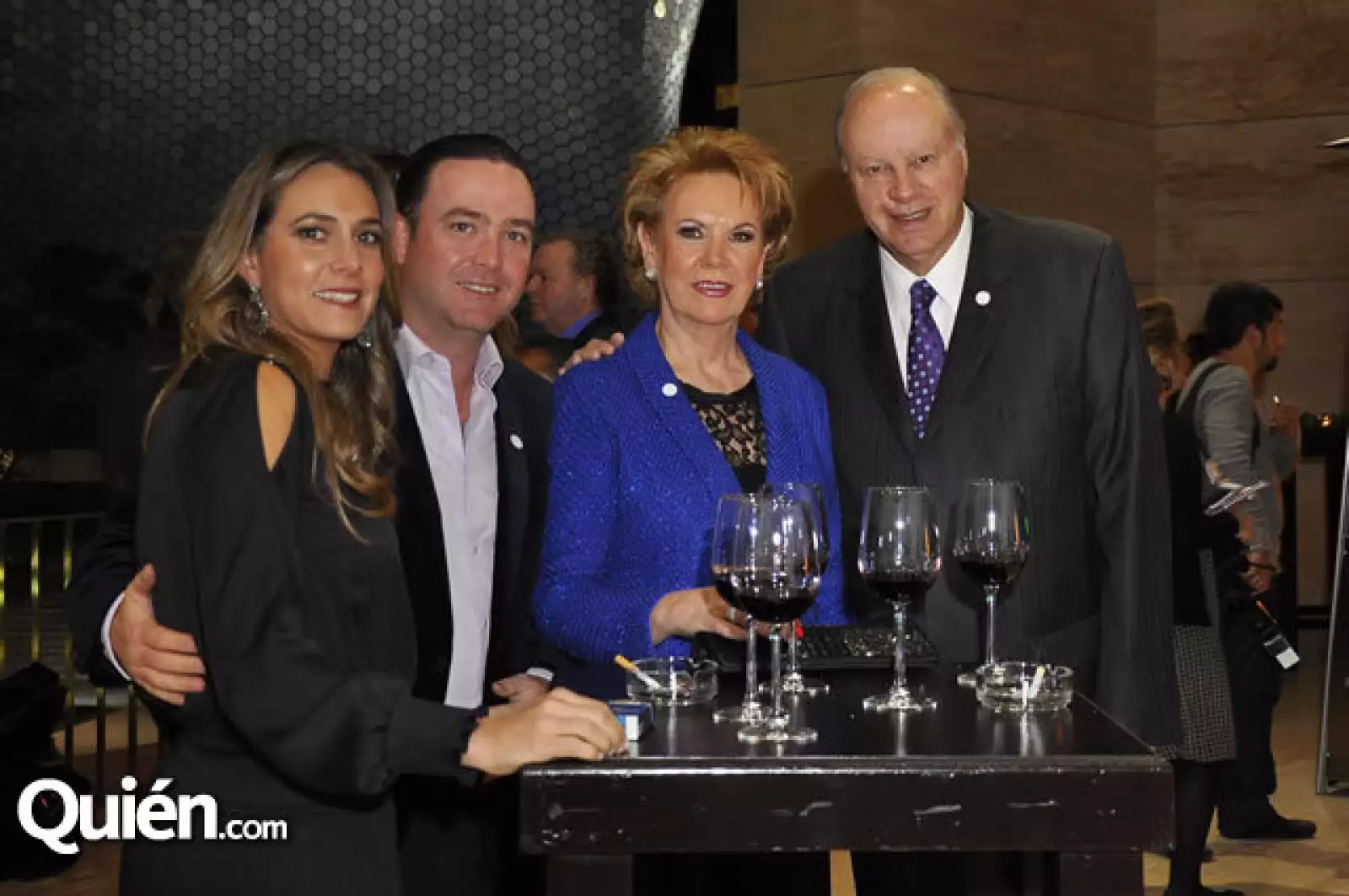 Bibian Puga,Víctro López,Lourdes Garza y Roberto Cohen