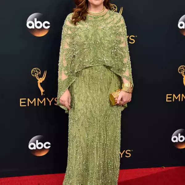 Amy Poehler en Pamella Roland.